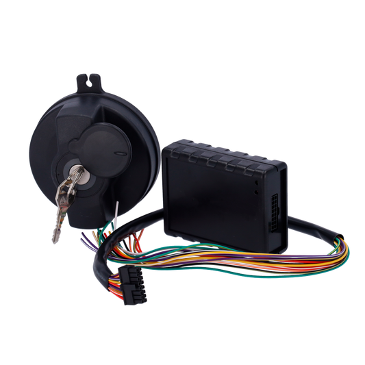 Kit tappo di sicurezza per camion - Rileva e notifica i tentativi di furto di carburante  Sistema da integrare con Ajax - Integrazione con AJ-DOORPROTECT e AJ-TRANSMITTER - Include tappo (à 6cm) e modulo di comunicazione - Sensore del tappo: Accelerometro