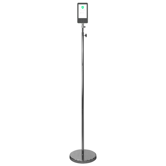 Scanner Green Pass | Certificazione COVID UE
 - Connessione Ethernet e WiFi | Multilingue
 - Verifica tutti i tipi di certificazione Covid
 - Autenticazione con i Server dei paesi dell' Unione Europea
 - Plug & Play | Installazione su cavalletto - Uscita Relè per porte o allarme