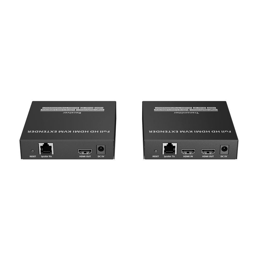 Extender HDMI con KVM - Trasmettitore e ricevitore - Distanza 150 m - Su cavo UTP Cat 7 - HDMI-EXT-1080p60-KVM150