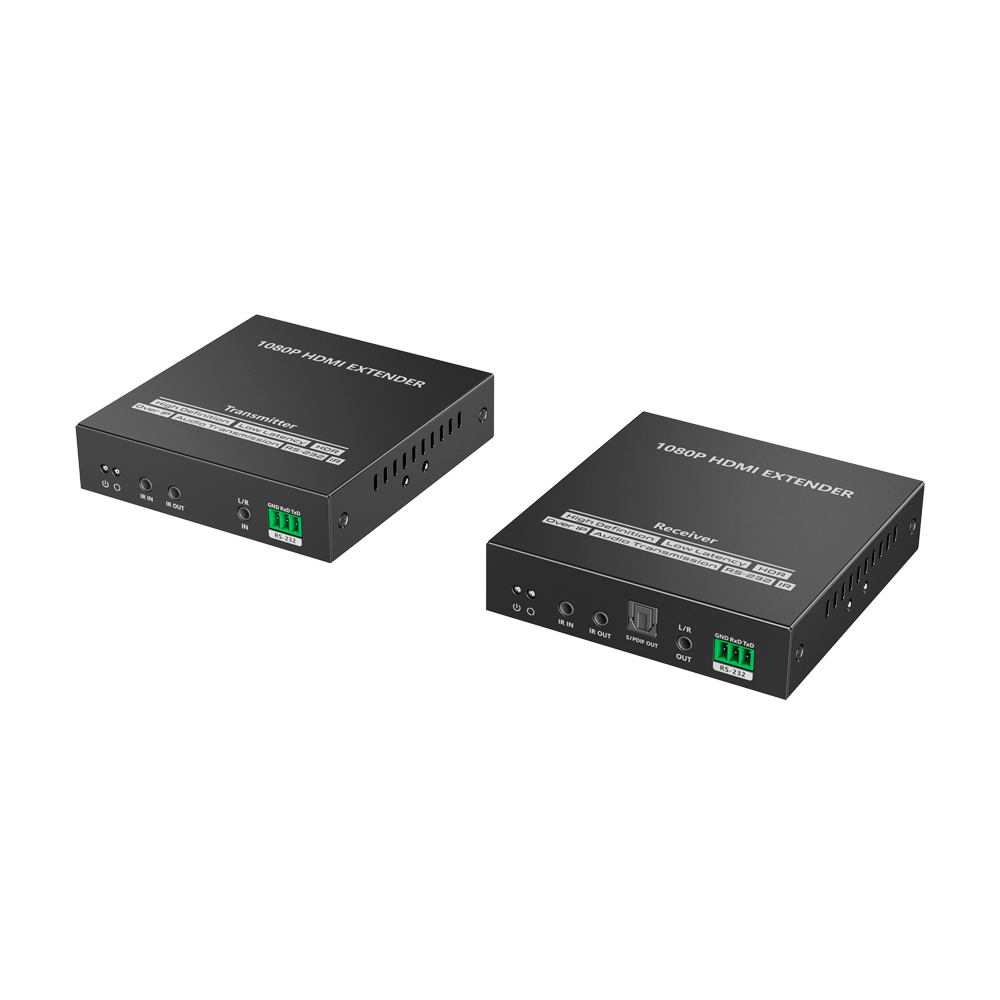 Extender attivo HDMI - Trasmettitore e ricevitore - Distanza 150 m - Su cavo UTP Cat 6 - HDMI-EXT-1080p60