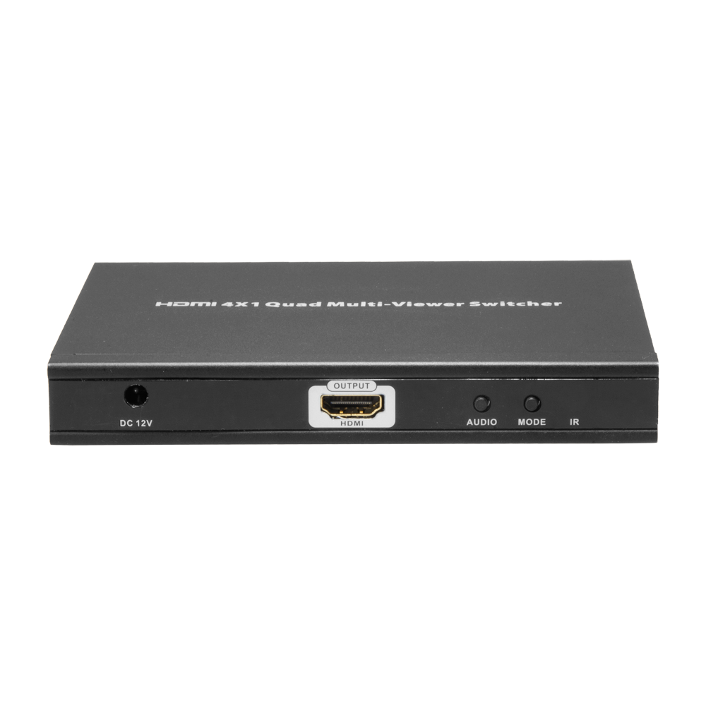 HDMI Switch - Fino a 4 entrate 1080p - 1 uscita HDMI 1080p - Tastiera - Controllo con telecomando a distanza - Extender controllo remoto inclusi