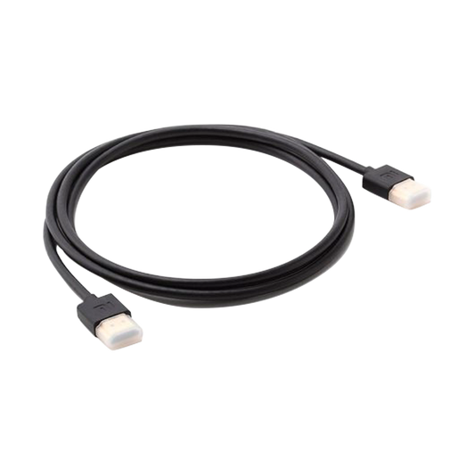 Cavo HDMI - Connettori HDMI tipo A maschio - Alta velocità  - 1 m - Colore nero - Connettori anticorrosione