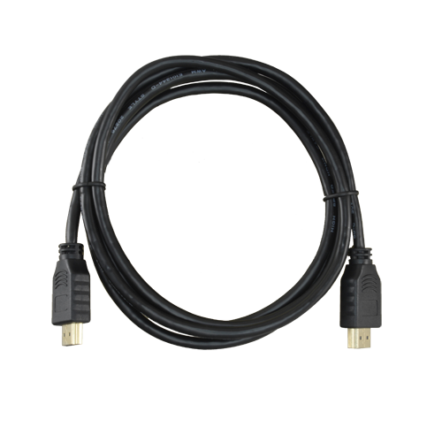 Cavo HDMI - Connettori HDMI tipo A maschio - Alta velocità  - 1.8 m - Colore nero - Connettori anticorrosione