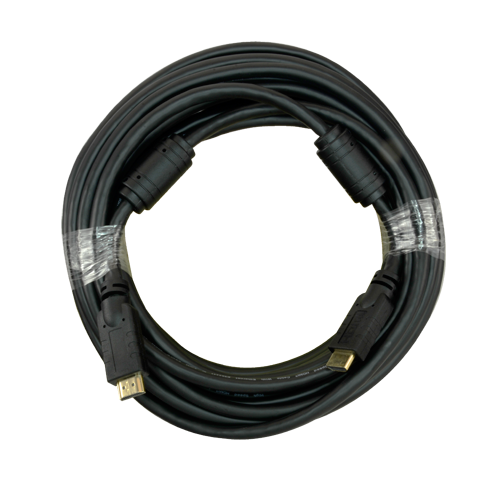 Cavo HDMI - Connettori HDMI tipo A maschio - Colore nero - Connettori anticorrosione