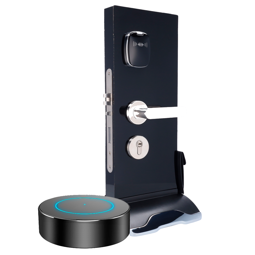 Espositore - Serratura per hotel - Lettore schede - Chiavi fisiche - Software gratuito Hotel Lock System - Plug & Play - HOTEL-L700-DEMO