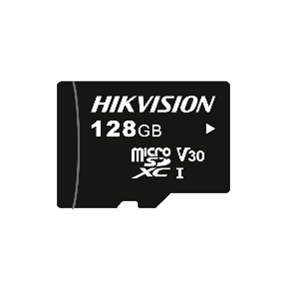 Scheda di memoria Hikvision - Capacità  128 GB - Classe 10 U3 V30 - exFAT - Speciale per videosorveglianza e TVCC in generale