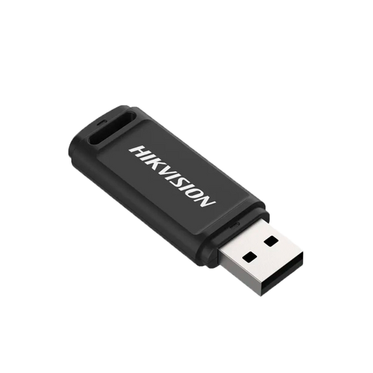 Pendrive USB Hikvision - Capacità  32 GB - Interfaccia USB 3.2 - Design compatto - Dimensione ridotta - Colore nero