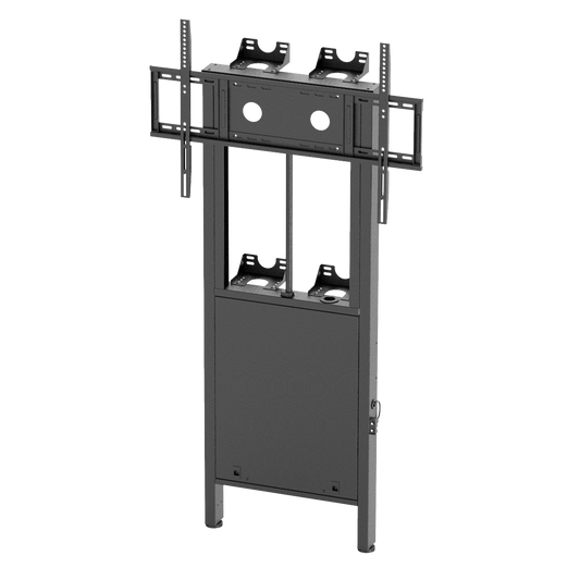 Staffa motorizzata a pavimento e a parete - Altezza regolabile - Fino a 86" - Peso massimo 100Kg - VESA max 900 x 600mm
