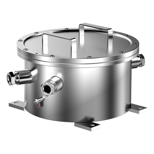 Scatola di giunzione Explosion-Proof ATEX - Per il collegamento del cablaggio - In acciaio inox 316L - Passacavo - Grado di protezione IP68