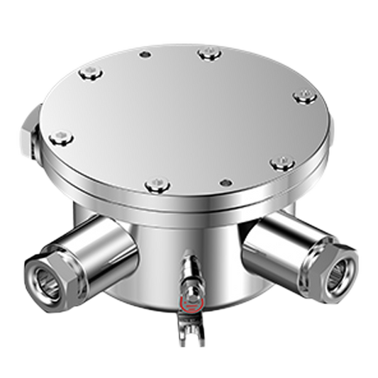 Scatola di giunzione Explosion-Proof - Per il collegamento del cablaggio - Acciaio inossidabile 304 o 316L - Passacavo - Grado di protezione IP68