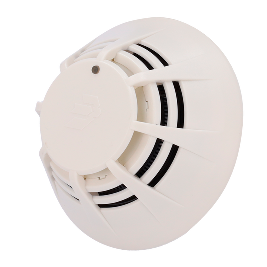 Rilevatore ottico-termico analogico Jade Bird - Sensibilità  e classe regolabili - LED con visione 360° - Non include base - Certificato EN 54-5 e EN54-7