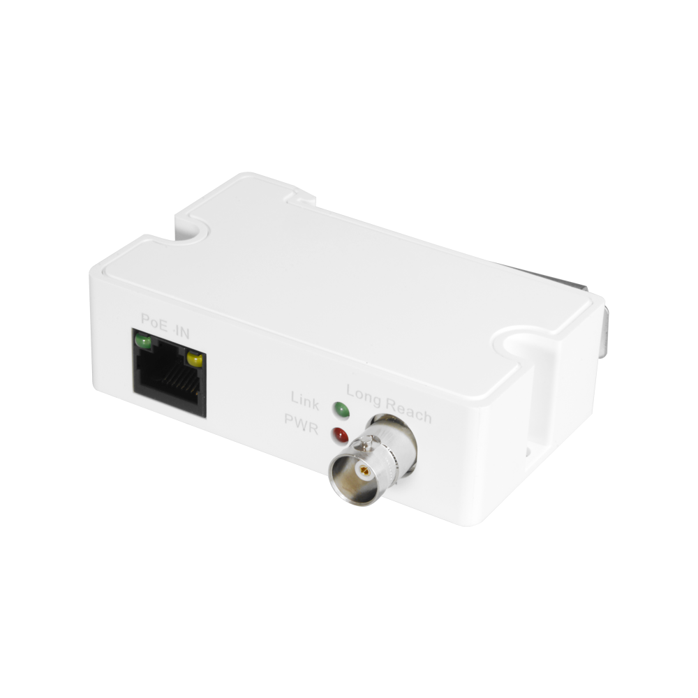 Estensore EoC Branded - Ethernet per cavo coassiale - Attivo - Specifico ePoE - LR1002-1EC