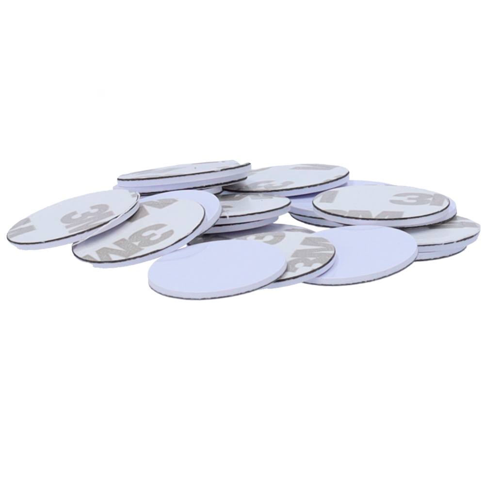 Adesivo TAG di prossimità  - ID per radiofrequenza - MF passivo - Alta frequenza 13.56 MHz - Adesivo incluso - Massima sicurezza