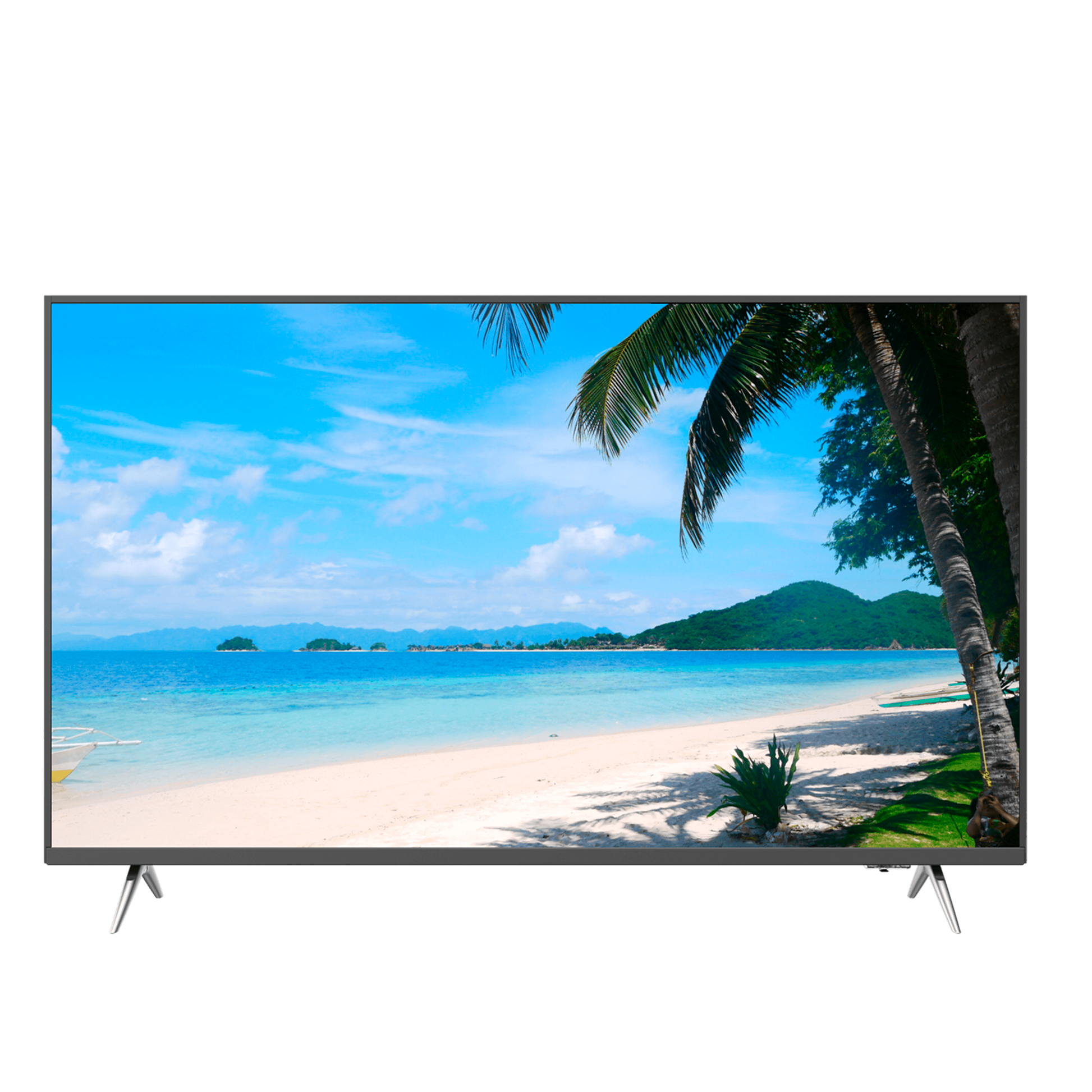 Monitor LED 50" - Risoluzione 4K (3840x2160) - Formato 16:9 - 2x HDMI2.0 - Altoparlanti integrati - Progettato per la videosorveglianza