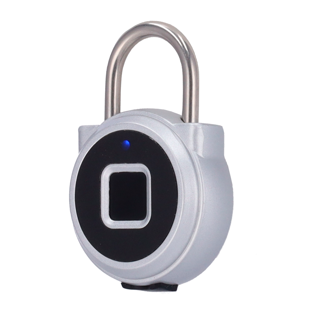 Lucchetto intelligente Bluetooth - Apertura mediante impronte digitali e app - Capacità 15 impronte digitali - PADLOCK-FBT