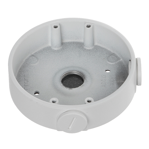 Scatola di giunzione - Per telecamere dome - Adatto per esterni - Installazione a tetto o parete - Passacavo