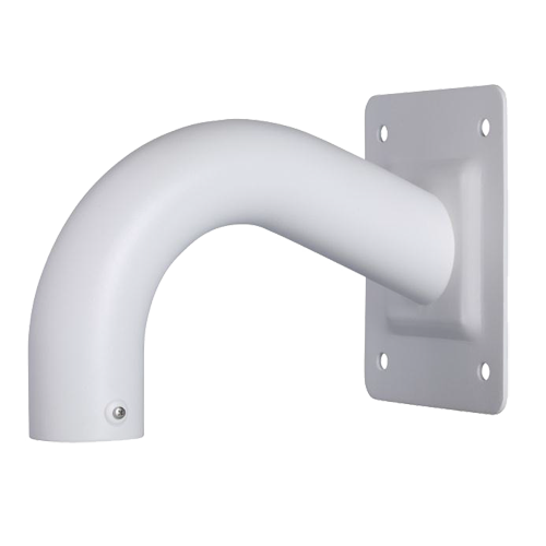 Staffa a parete - Per telecamere dome - Adatto per esterni - Colore bianco - 160 x 115 x 228 mm