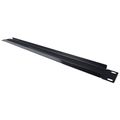 Pannello cieco per rack standard 19" - Formato 1U - Colore nero