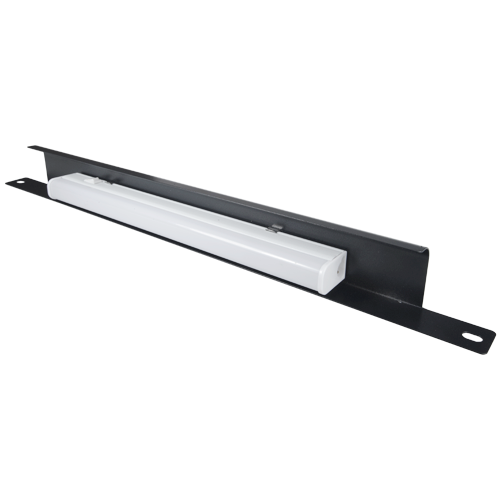 Lampada per rack standard 19'' - Facile installazione - Alimentazione tramite connettore tipo F - RACK-LAMP