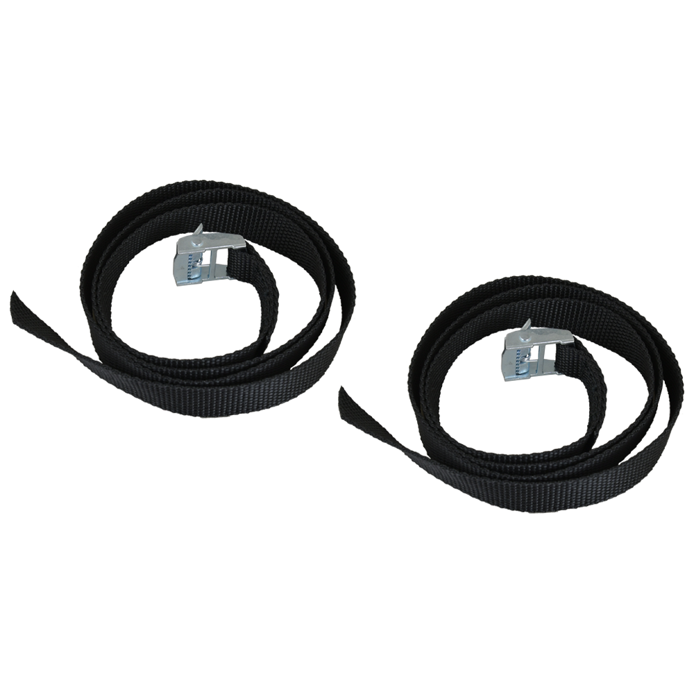 Cinghie per il montaggio del videoregistratore - Colore nero - RACK-STRAPS