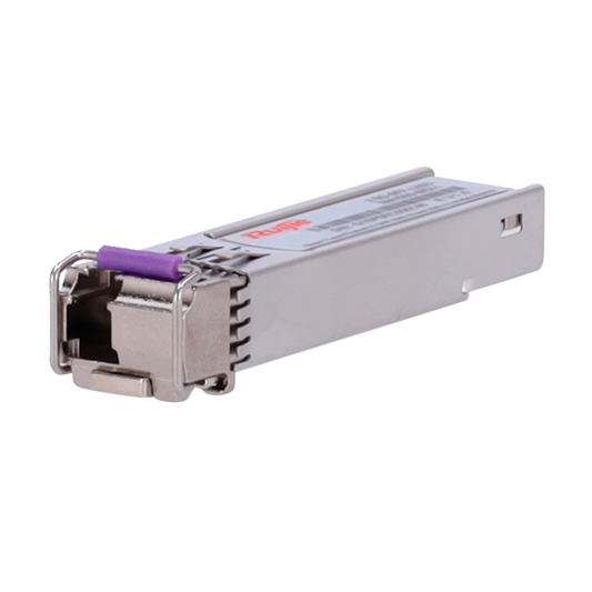 Modulo transceiver SFP Ruijie - BIDI Trasmissione 1550nm / Ricezione 1310nm - Fibra Monomodale - Connettore LC - Distanza massima 3 km - 2,5Gbps - 2.5GBASE-LX