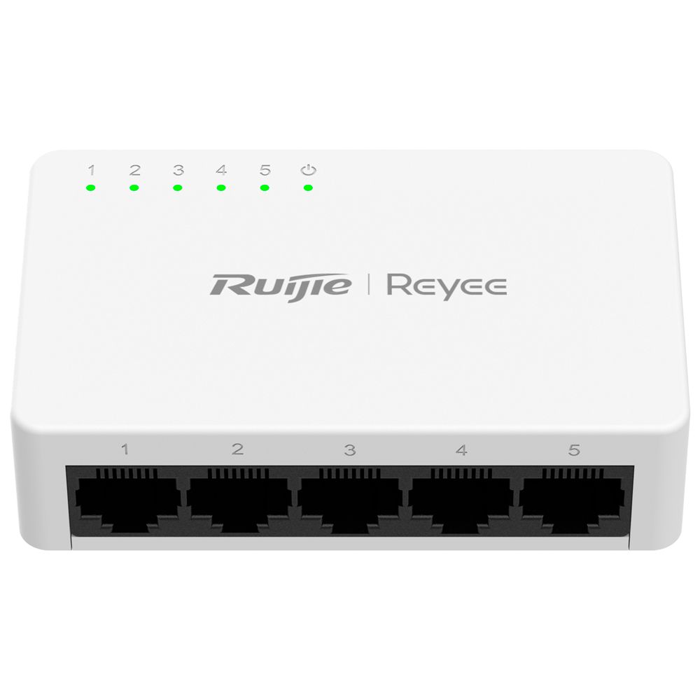 Reyee - Switch non gestito 5 porte Fast Ethernet - RG-ES05F