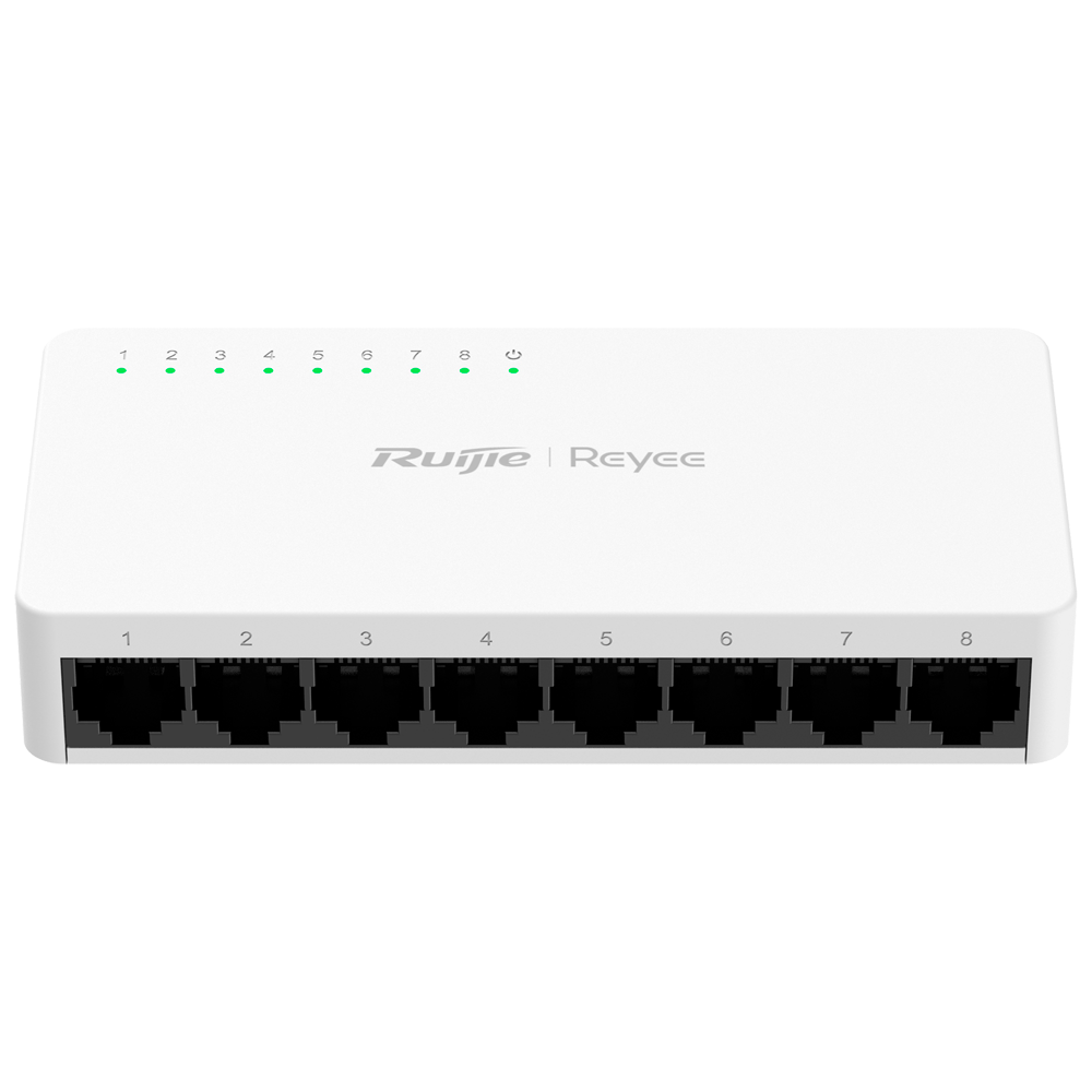 Reyee - Switch non gestito 8 porte Fast Ethernet - RG-ES08F