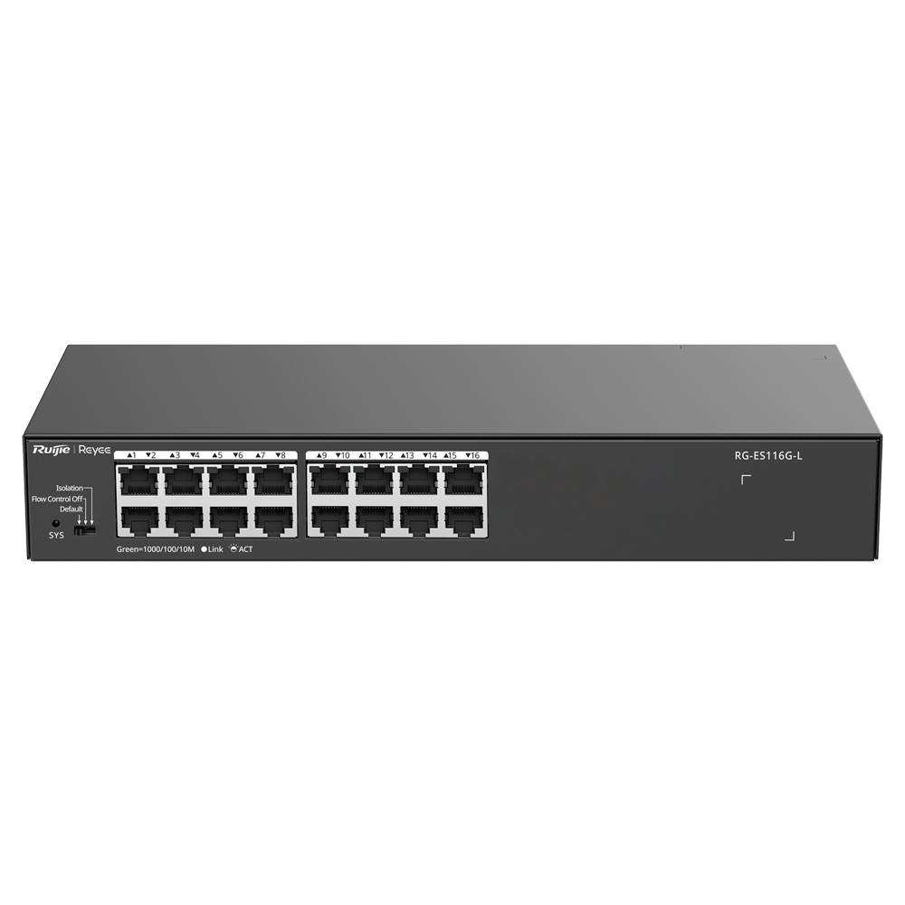 Reyee - Switch non gestito 16 porte Gigabit - RG-ES116G-L