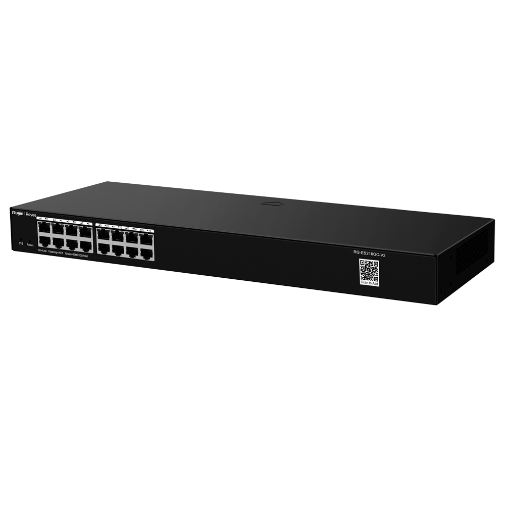 Reyee - Switch Cloud Managed L2 16 porte Gigabit - RG-ES216GC-V2