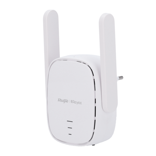 Reyee Wi-Fi Extender - 1 Porta RJ45 10/100Mbps - Wi-Fi 4 2x2 Banda 2.4GHz - Gestione Remota tramite Cloud - Controllo Genitori, Rete Ospiti, Roaming - Piccolo ufficio / Ufficio domestico