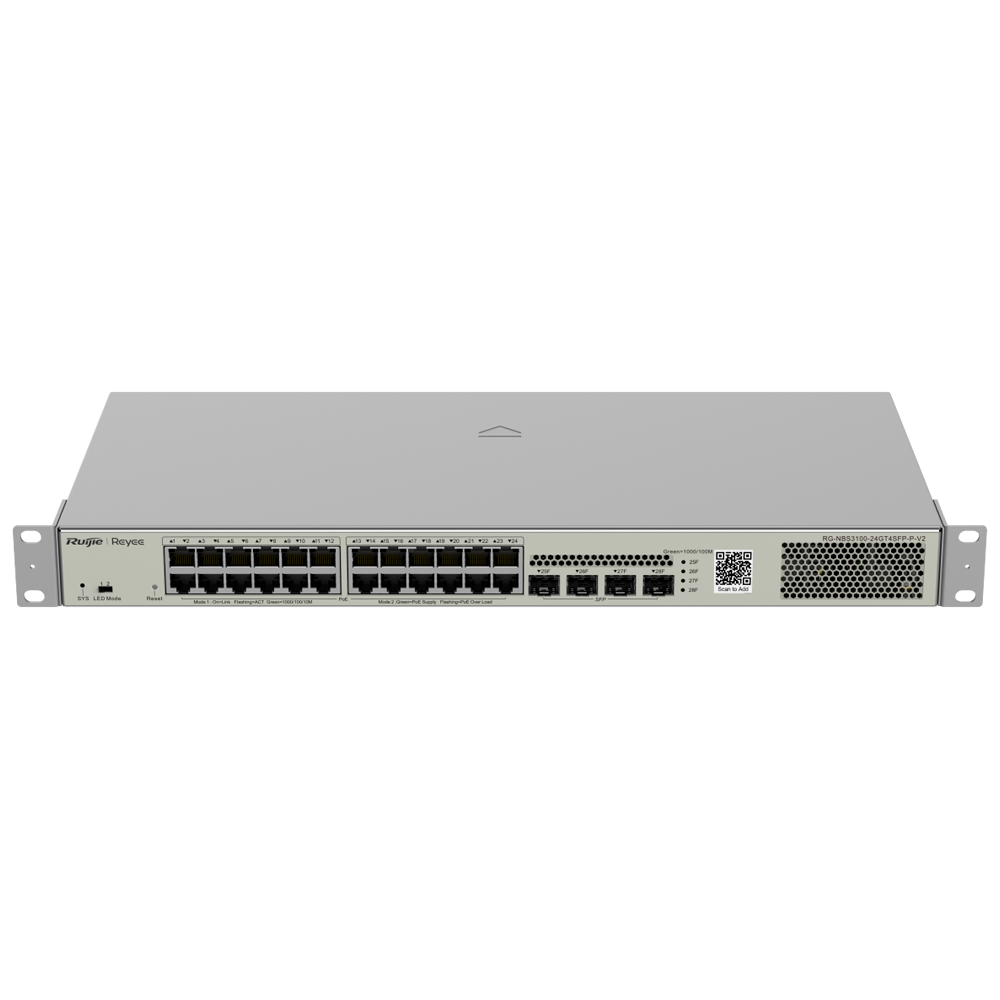 Reyee - Switch Cloud Managed L2 - RG-NBS3100-24GT4SFP-V2