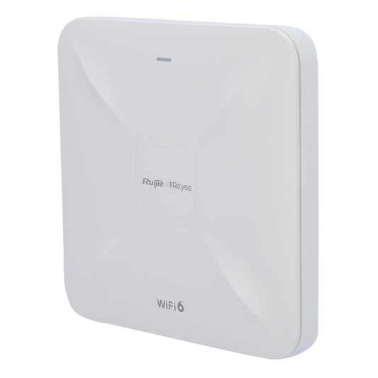 Reyee - AP Omnidirezionale  Wi-Fi 6 - Frequenza 2.4 e 5 GHz  - Supporta 802.11a/b/g/n/ac/ax - Velocità  di trasmissione fino a 1775 Mbps - Antenna 2x2 MIMO 