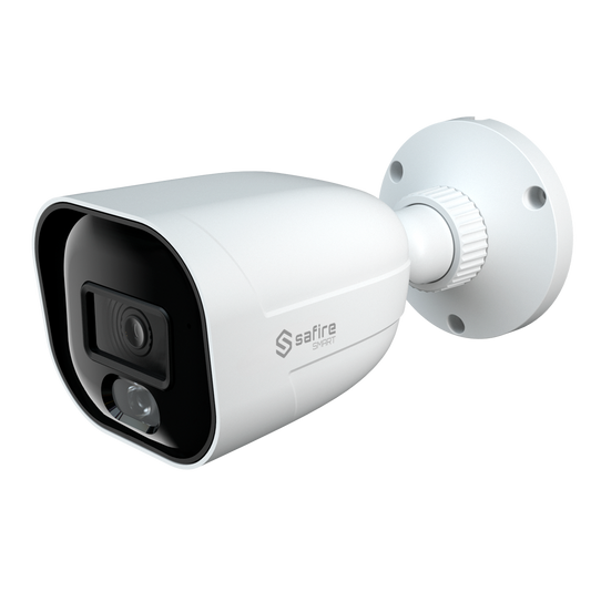 Safire Smart - Telecamera Bullet  4 in 1 Gamma B1 - 5 Mpx (2560x1936) , 1/2.5" CMOS  - Ottica 3.6 | Illuminazione LED bianca 30 m - DWDR, HLC, BLC, AGC - Waterproof IP67