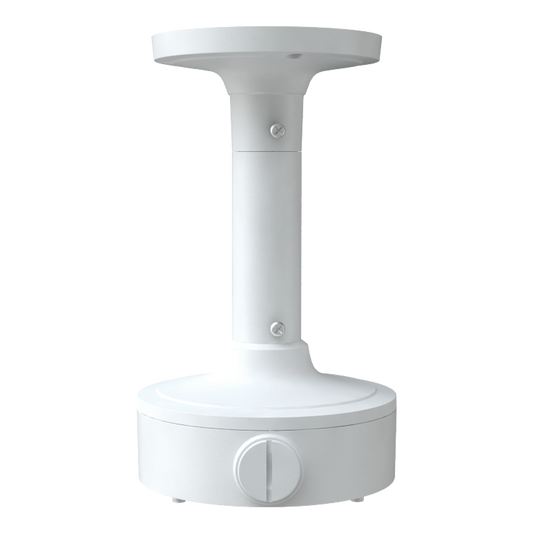 SF-CB-0207+0811 Staffa da soffitto Safire Smart - Altezza 235.9 mm - Diametro base per telecamere 139.3mm - Adatto per esterni - Colore bianco - Fabbricato in lega di alluminio