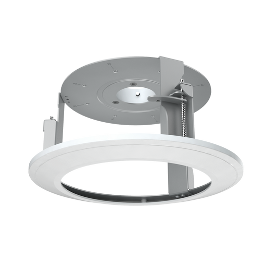 Staffa per montaggio a soffitto Safire Smart - Per telecamere dome - Diametro 233 mm - Adatta per interni - Colore bianco