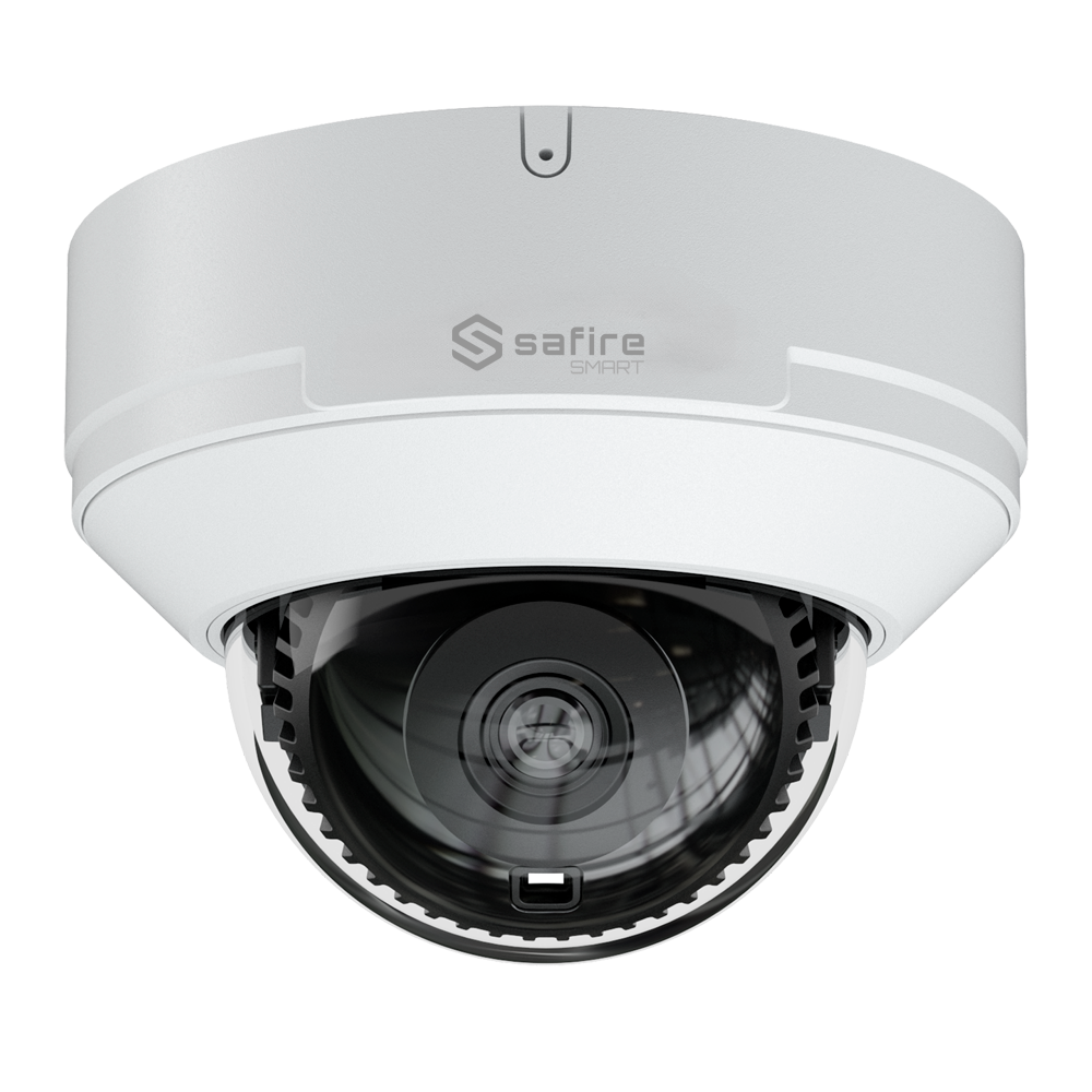 Safire Smart - Telecamera Dome 4 in 1 Gamma E1 - 5 Mp (2560x1936), 1/2.7" CMOS - Ottica 2.8 mm | Portata IR 30 m - DWDR, HLC, BLC, AGC - Waterproof IP67, Antivandalo IK10