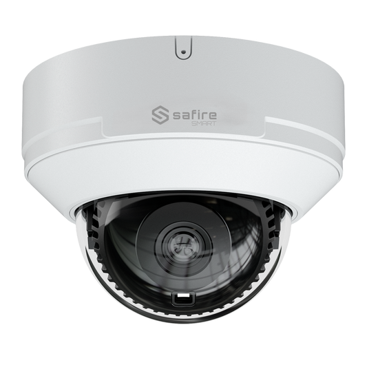 Safire Smart - Telecamera Dome 4 in 1 Gamma E1 - 5 Mp (2560x1936), 1/2.7" CMOS - Ottica 2.8 mm | Portata IR 30 m - DWDR, HLC, BLC, AGC - Waterproof IP67, Antivandalo IK10