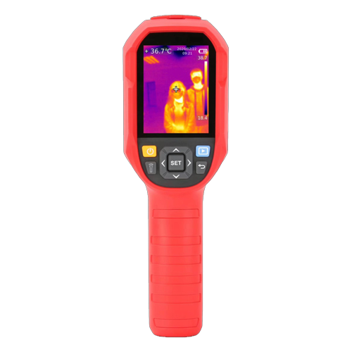 Telecamera termografica portatile Dual - Misurazione della temperatura corporea in tempo reale - Risoluzione termica 256x192 | Precisione ±0.5°C - Sensibilità  termica ?50mK - Misurazione della temperatura su volti a 3 m di distanza - Monitoraggio su monitor esterno tramite PC