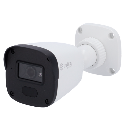 Safire Smart - Telecamera Bullet IP gamma B1 - Risoluzione 2 Megapixel (1920x1080) - Lente 2.8 mm | Mircofono integrato - IR portata 20 m | PoE (IEEE802.3af) - Impermeabilità  IP67