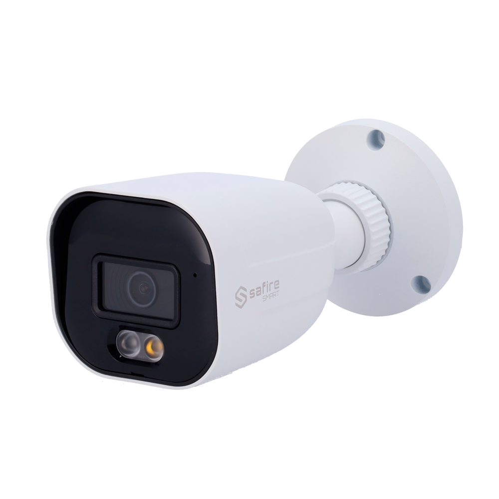 Telecamera Bullet IP Safire Smart 8 MP, ottica 2.8 mm, audio