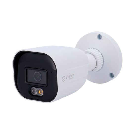 Telecamera Bullet IP Safire Smart 8 MP, ottica 2.8 mm, audio