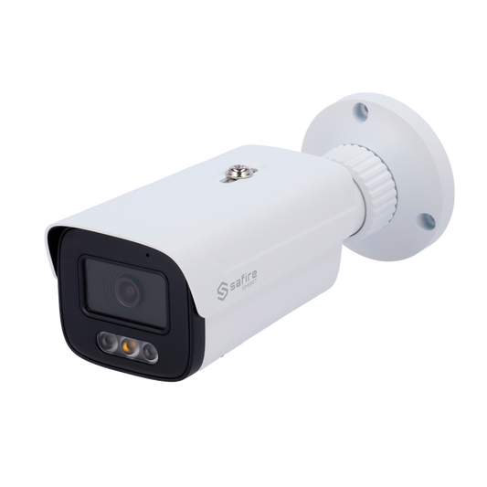 Telecamera Bullet IP Safire Smart 4 MP, ottica 2.8 mm, AI, audio, IR 50 m
