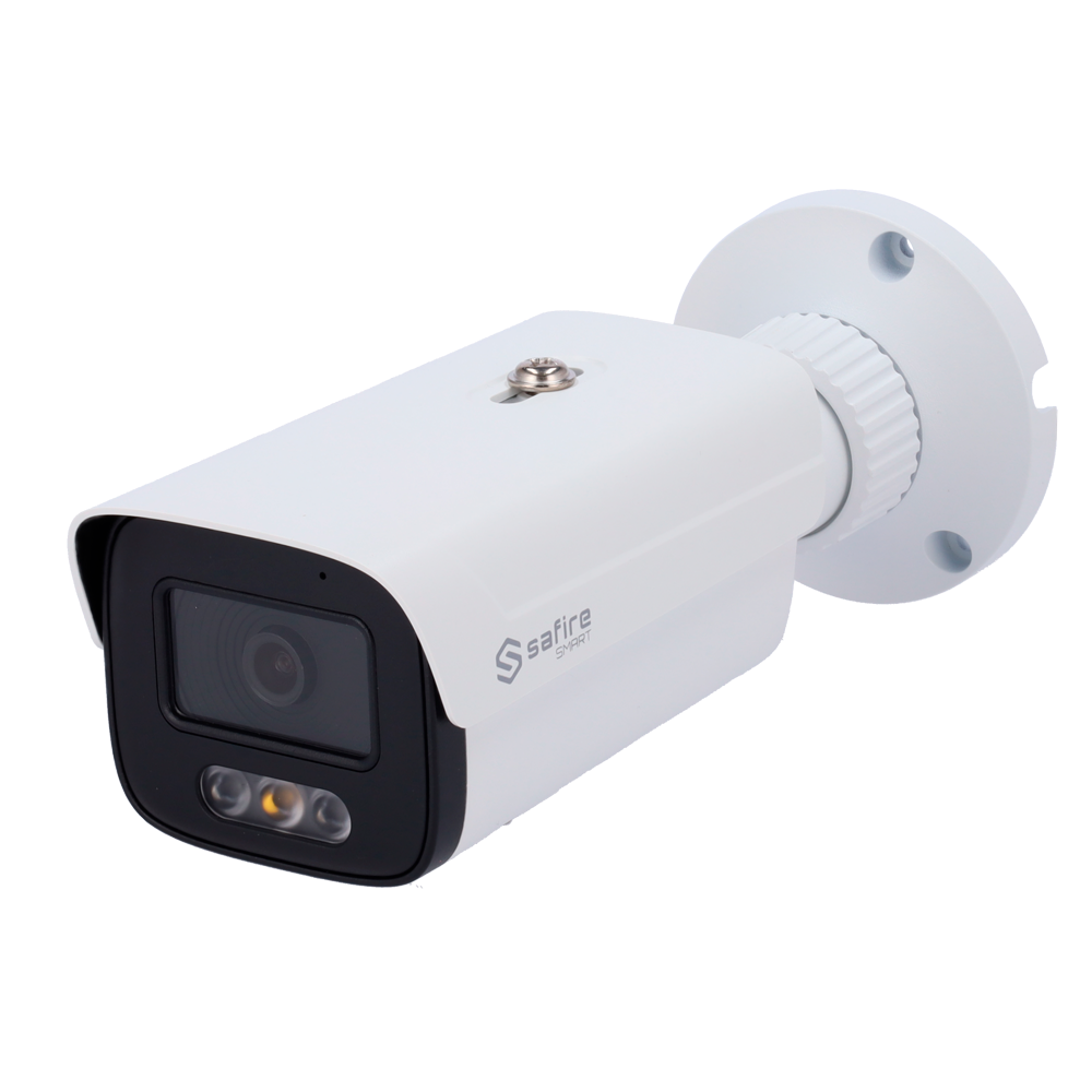 Telecamera Bullet IP Safire Smart 4 MP, ottica 3.6 mm, AI, audio, IR 50 m