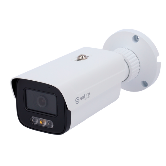 Telecamera Bullet IP Safire Smart 4 MP, ottica 3.6 mm, AI, audio, IR 50 m