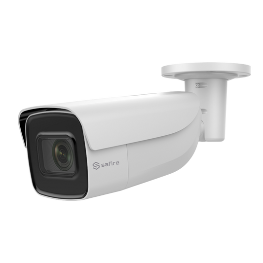 Telecamera Bullet IP 8 Megapixel - 1/2.8" Sensore Progressive Scan CMOS - Motion Detection 2.0 di persone e veicoli - Ottica Varifocale 2.8~12 mm - Compressione H.265+