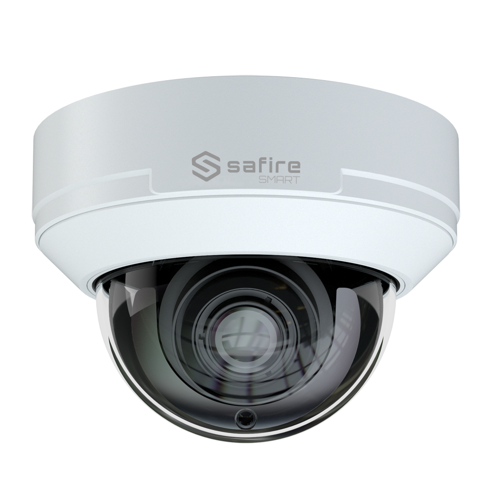 SF-IPD540ZA-6I1 Safire Smart - Telecamera Dome IP  IA Avanzata -  6 Megapixel- Ottica Motorizzata 2.8-12 mm | Microfono | IR 50m - IA Avanzata:persone, veicoli e veicoli a 2 ruote 