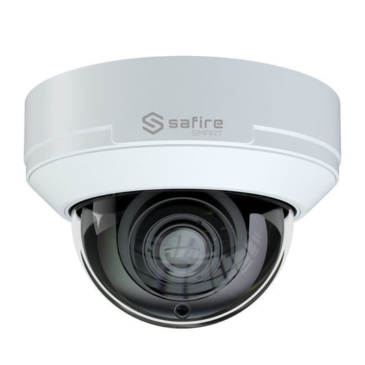 SF-IPD540ZA-6I1 Safire Smart - Telecamera Dome IP  IA Avanzata -  6 Megapixel- Ottica Motorizzata 2.8-12 mm | Microfono | IR 50m - IA Avanzata:persone, veicoli e veicoli a 2 ruote 