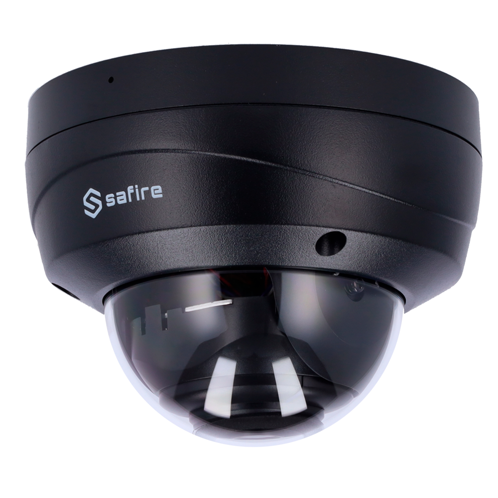 Telecamera IP 4 Megapixel - 1/3" Progressive Scan CMOS - Ottica 2.8 mm | IR LED Portata 30 m - PoE IEEE802.3af | Slot per scheda microSD - Protezione Waterproof IP67 | Antivandalo IK10 - Colore nero | Microfono integrato