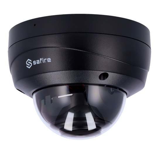 Telecamera IP 4 Megapixel - 1/3" Progressive Scan CMOS - Ottica 2.8 mm | IR LED Portata 30 m - PoE IEEE802.3af | Slot per scheda microSD - Protezione Waterproof IP67 | Antivandalo IK10 - Colore nero | Microfono integrato