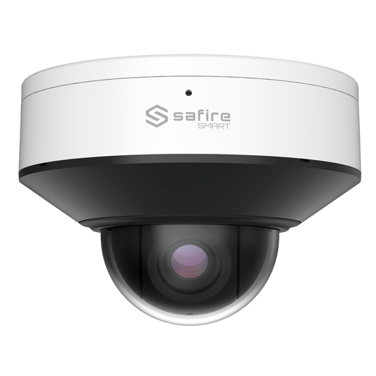 Telecamera Speed Dome PTZ IP Safire Smart 4 MP, zoom 3x, AI, audio, IR 30 m